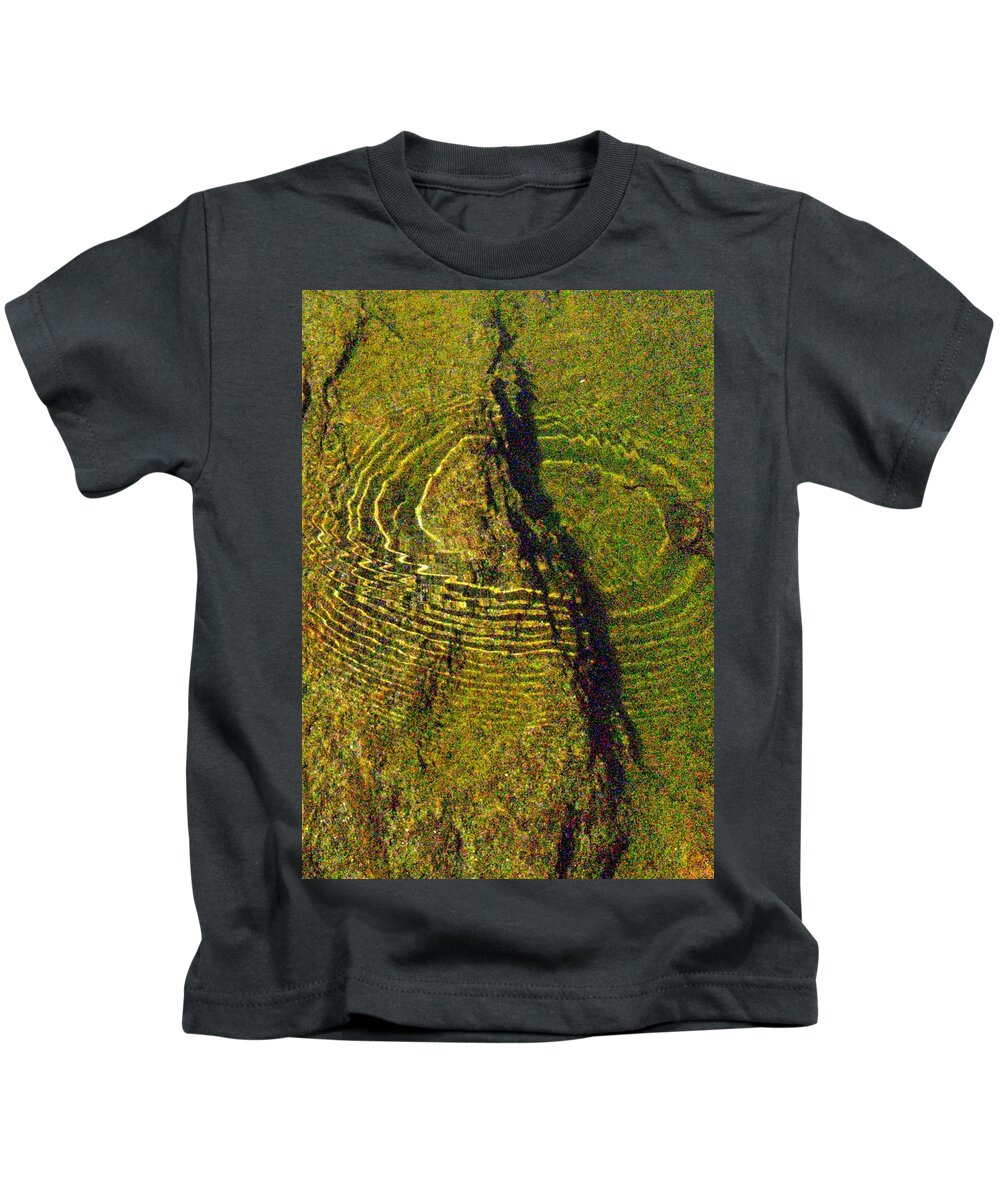 Uther Kids T-Shirt featuring the photograph Ripples by Uther Pendraggin