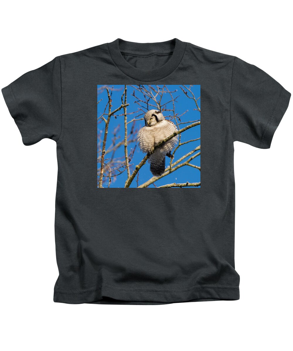 Ruffled Up Kids T-Shirt featuring the photograph Ruffled up by Torbjorn Swenelius