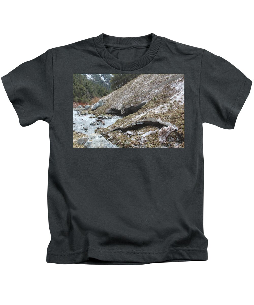 San Antonio Glacier Kids T-Shirt featuring the photograph San Antonio Glacier by Viktor Savchenko