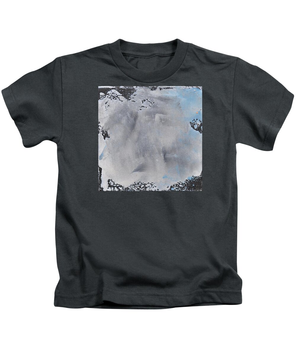 Abstract Kids T-Shirt featuring the painting Sand Tile 214141 by Eduard Meinema