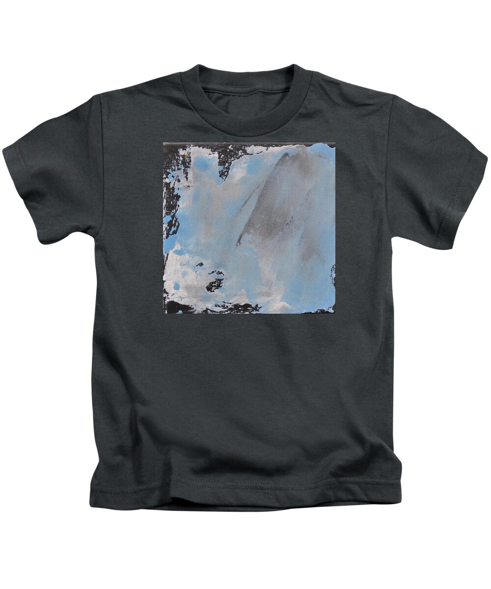 Abstract Kids T-Shirt featuring the painting Sand Tile AM214139 by Eduard Meinema