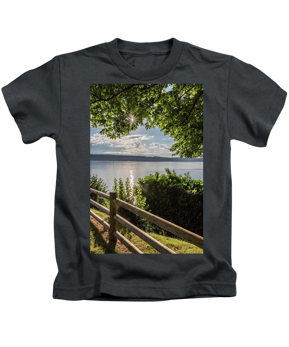 Park Kids T-Shirt featuring the photograph Serenity by Ed Clark