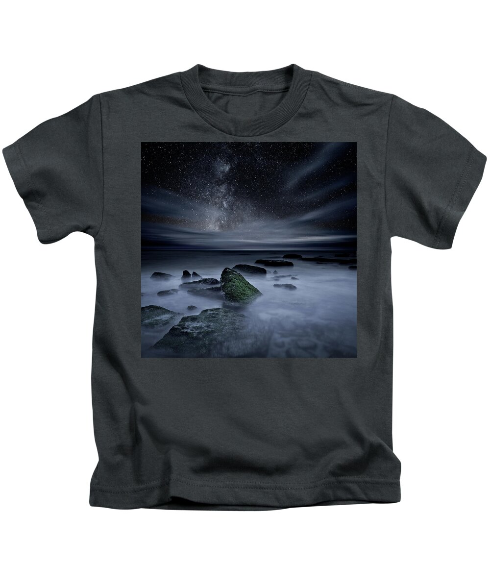Night Kids T-Shirt featuring the photograph Shades of Yesterday by Jorge Maia