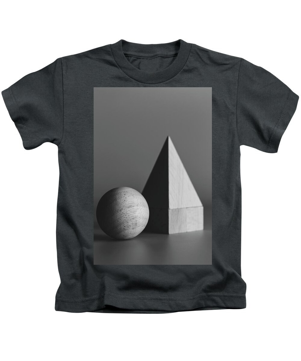 Andrew Pacheco Kids T-Shirt featuring the photograph Shapes and Shadows 1 by Andrew Pacheco