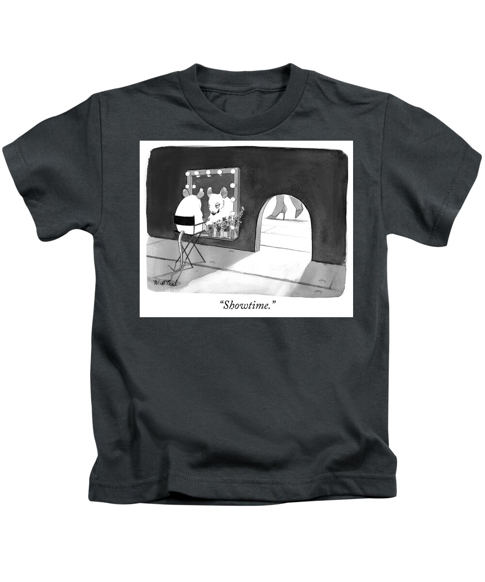 showtime. Kids T-Shirt featuring the photograph Showtime by Will McPhail