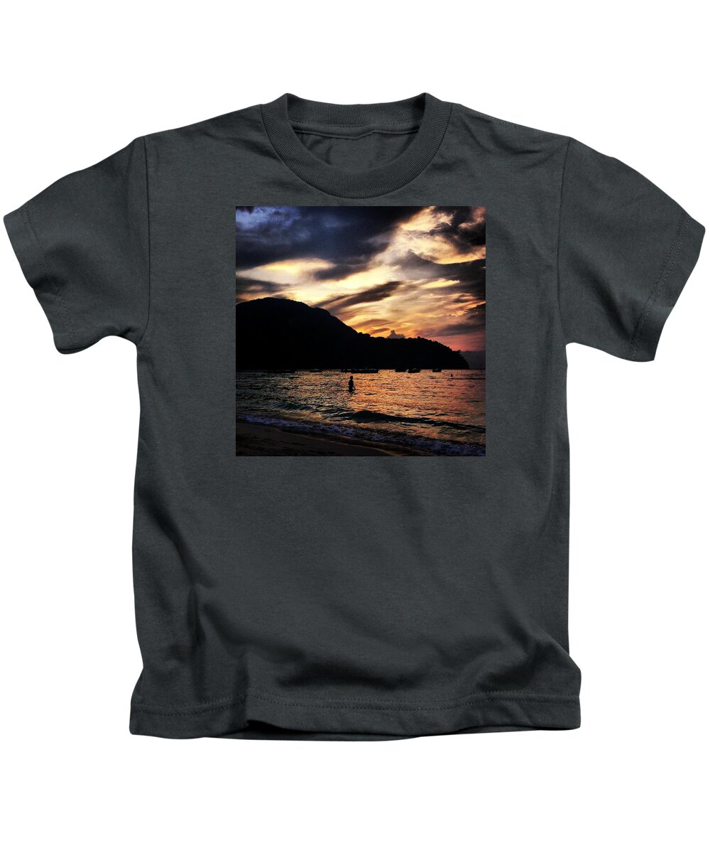 Sky Kids T-Shirt featuring the photograph sky by Julita Pietrzyk