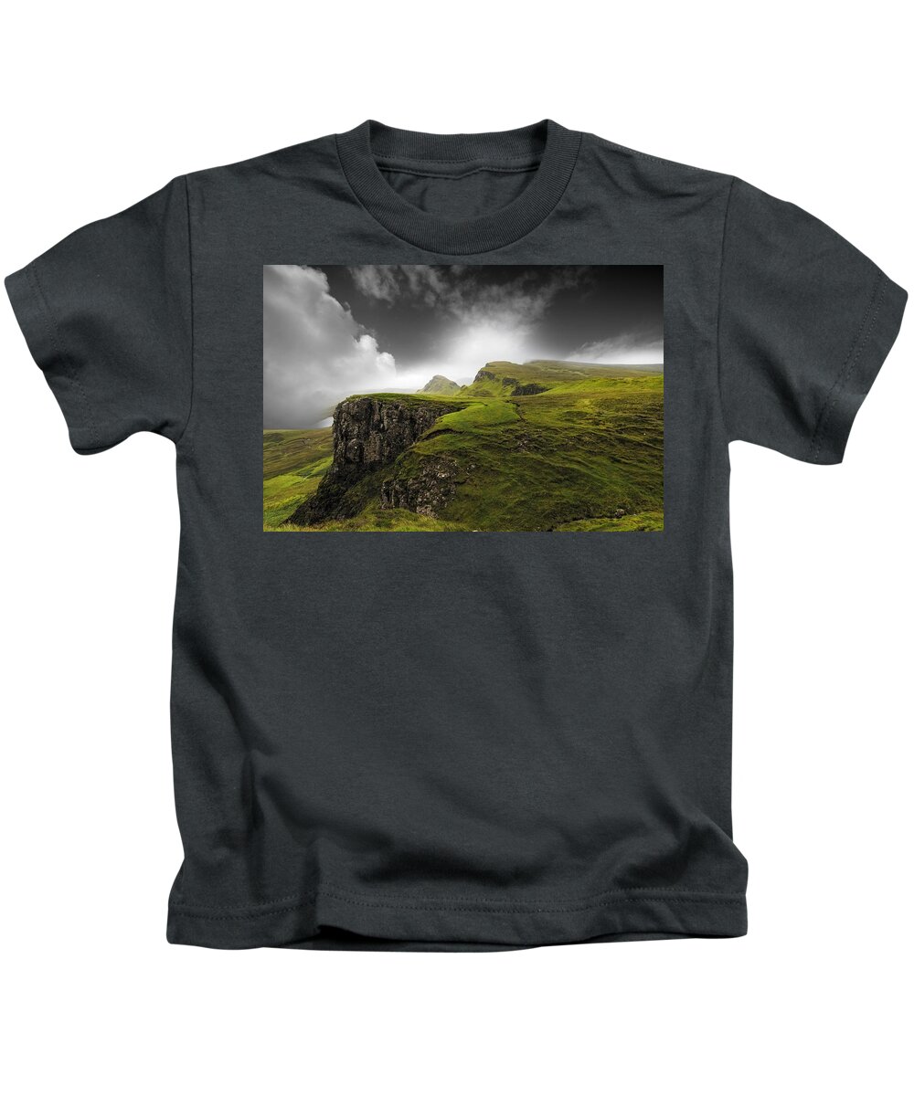 Landscape Kids T-Shirt featuring the photograph Skye by Philippe Sainte-Laudy