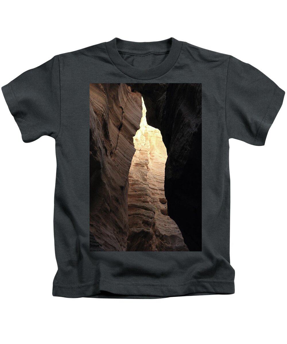 Slot Kids T-Shirt featuring the photograph Slot Canyon Light by David Diaz
