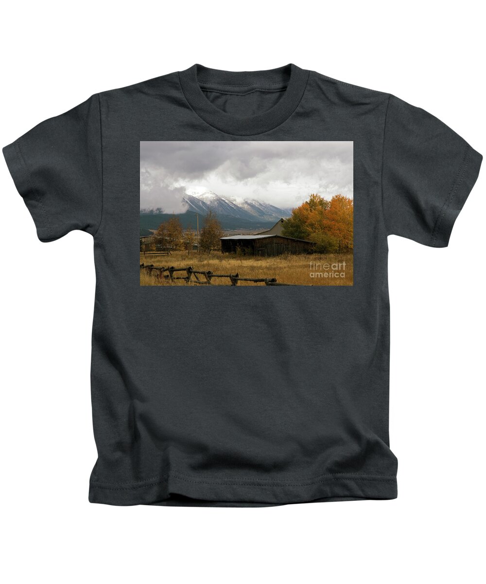 Idaho Kids T-Shirt featuring the photograph South Idaho Rt 20 by Cindy Murphy - NightVisions