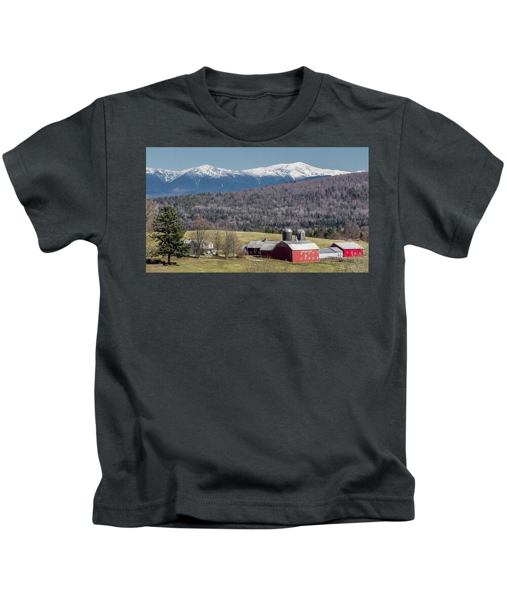 Vermont Kids T-Shirt featuring the photograph South Kirby Spring by Tim Kirchoff