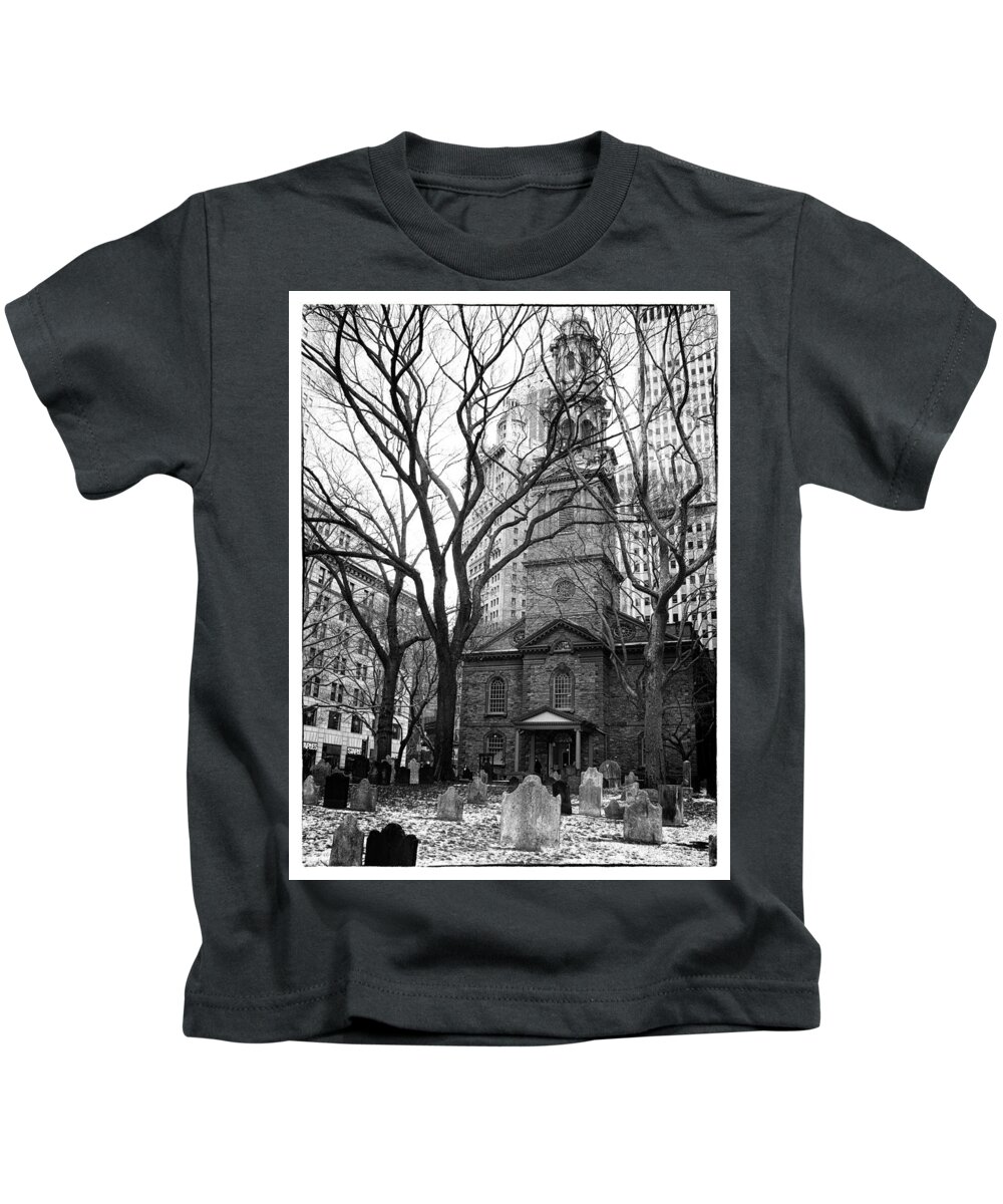 St Pauls Chapel Kids T-Shirt featuring the photograph St. Paul's Chapel by Jessica Jenney