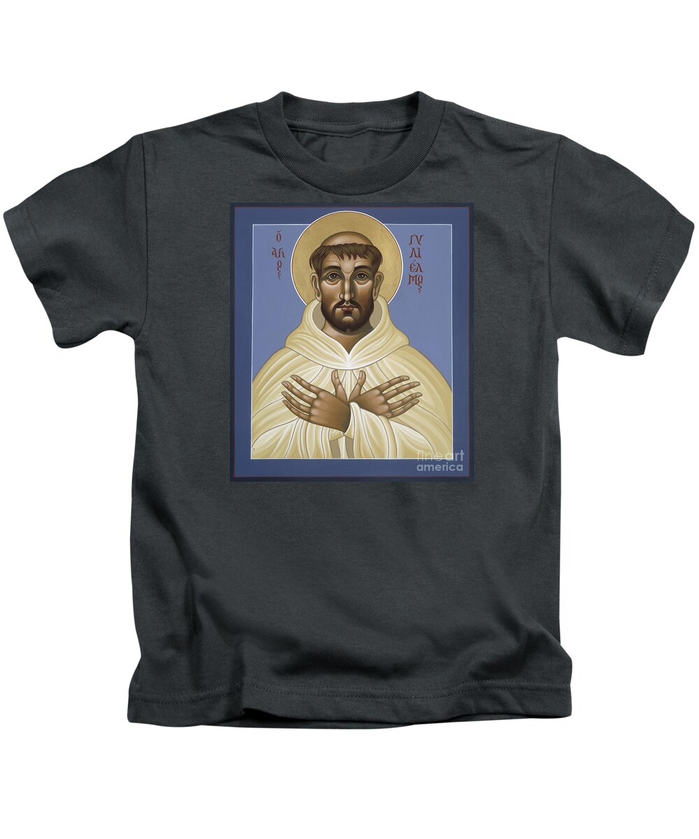 St William Of Monte Vergine Kids T-Shirt featuring the painting St William of Monte Vergine 090 by William Hart McNichols