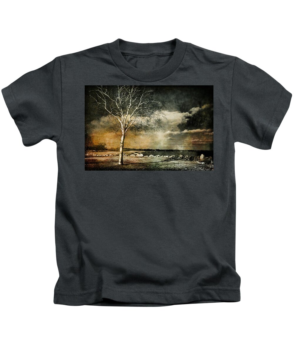 Stand Strong Kids T-Shirt featuring the photograph Stand Strong by Susan McMenamin