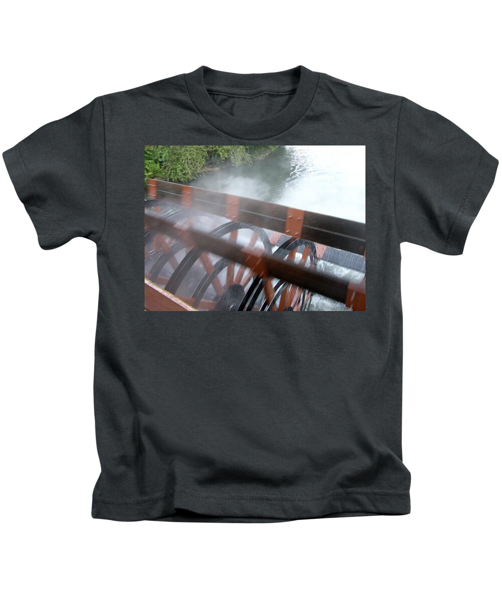 Steamboat Kids T-Shirt featuring the photograph Steamboat by Are Lund