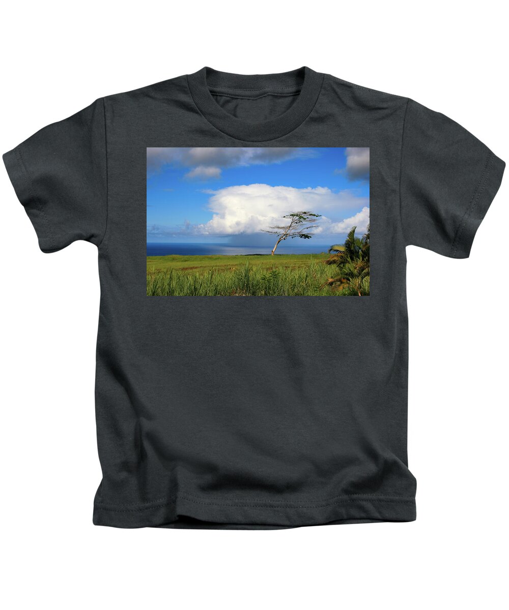 Hawaii Kids T-Shirt featuring the photograph Storm in Paradise by Matt Sexton