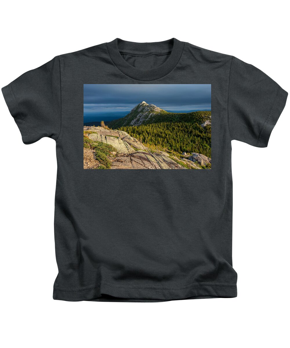 Storm Over Chocorua Kids T-Shirt featuring the photograph Storm Over Chocorua by White Mountain Images
