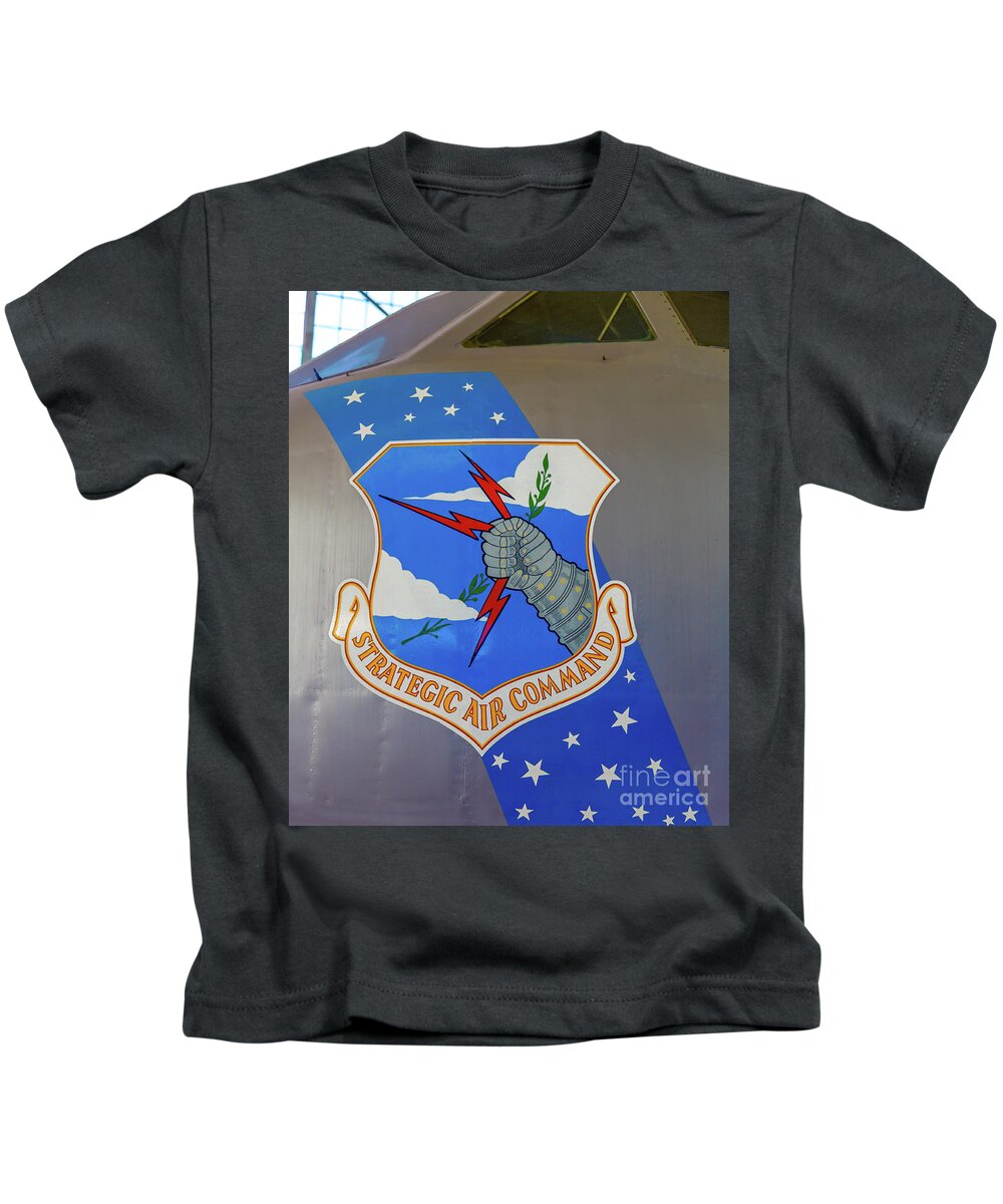 Jon Burch Kids T-Shirt featuring the photograph Strategic Air Command by Jon Burch Photography