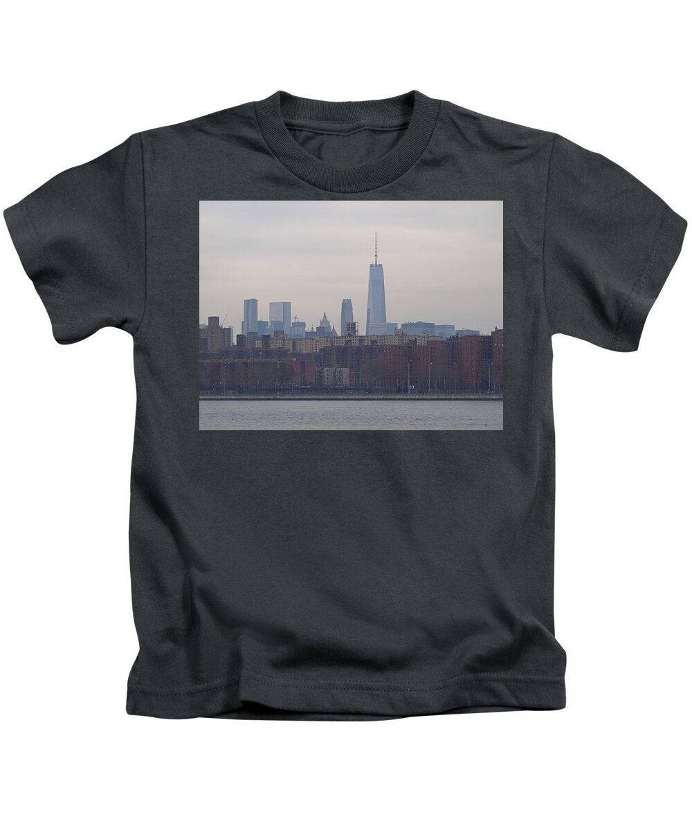 Freedom Kids T-Shirt featuring the photograph Stuy Town by Newwwman