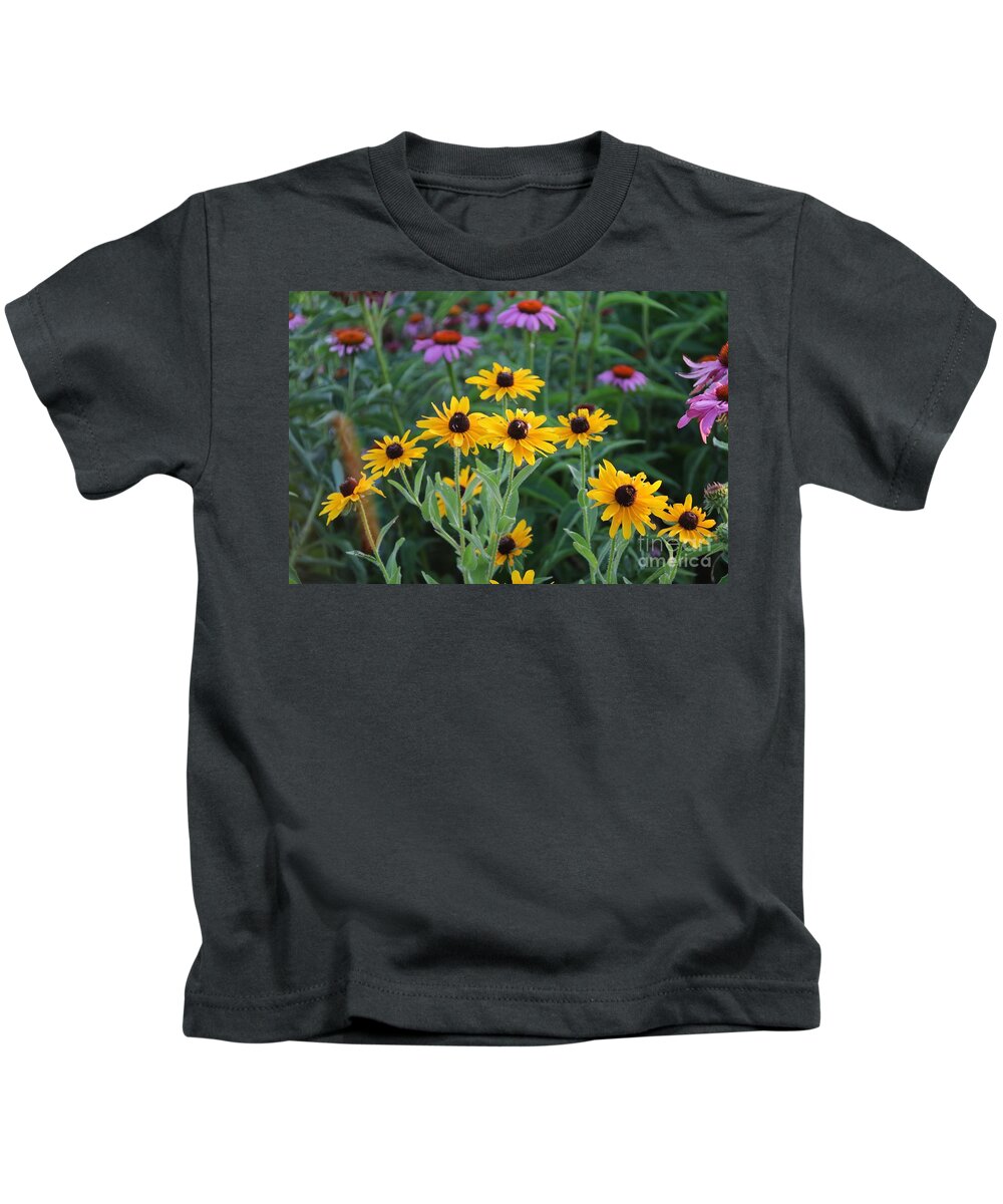 Summer Kids T-Shirt featuring the photograph Summer Garden by Yumi Johnson