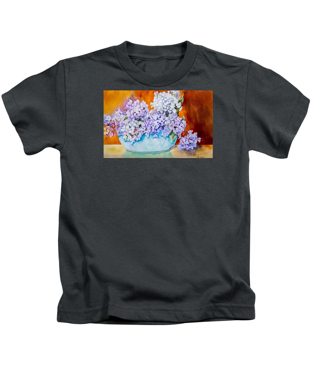 Giclee Kids T-Shirt featuring the painting Summertime Still Life by Lisa Vincent