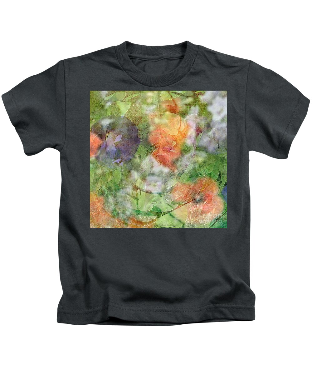 Photography Kids T-Shirt featuring the photograph Swirls of Color by Kathie Chicoine