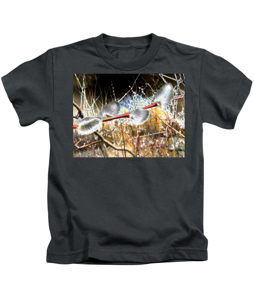 Symbol Of Spring Kids T-Shirt featuring the digital art Symbol Of Spring by Will Borden