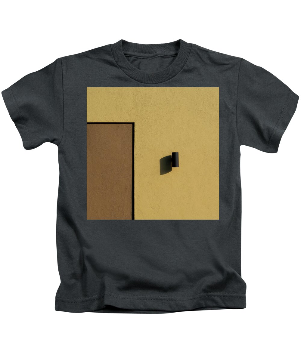 Urban Kids T-Shirt featuring the photograph Square - Texas Shadow by Stuart Allen