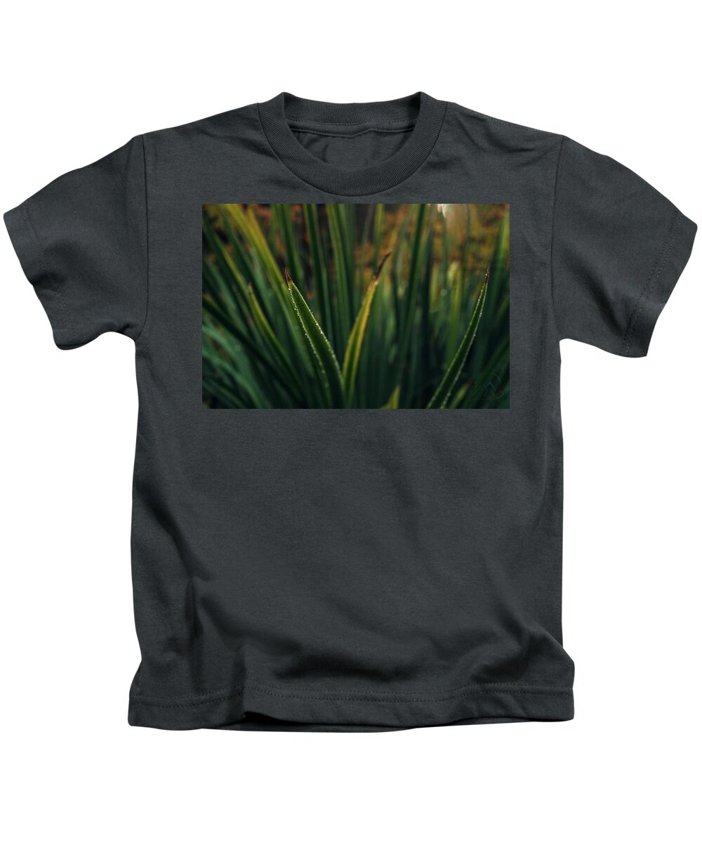 Blade Grass Kids T-Shirt featuring the photograph The Blade II by Gene Garnace