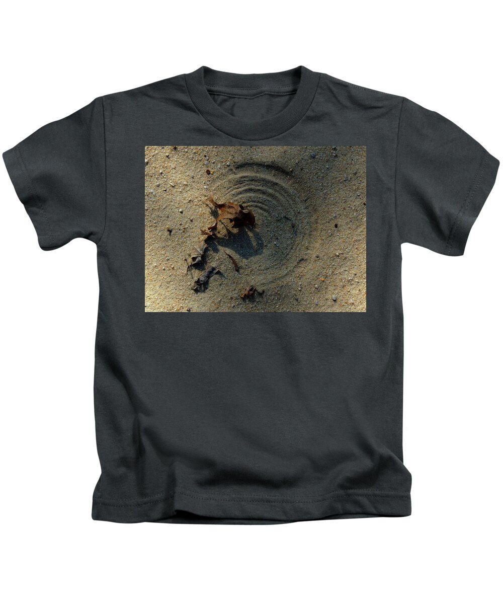 Leaf Kids T-Shirt featuring the photograph The Breath of God - Study #2 by Vincent Green