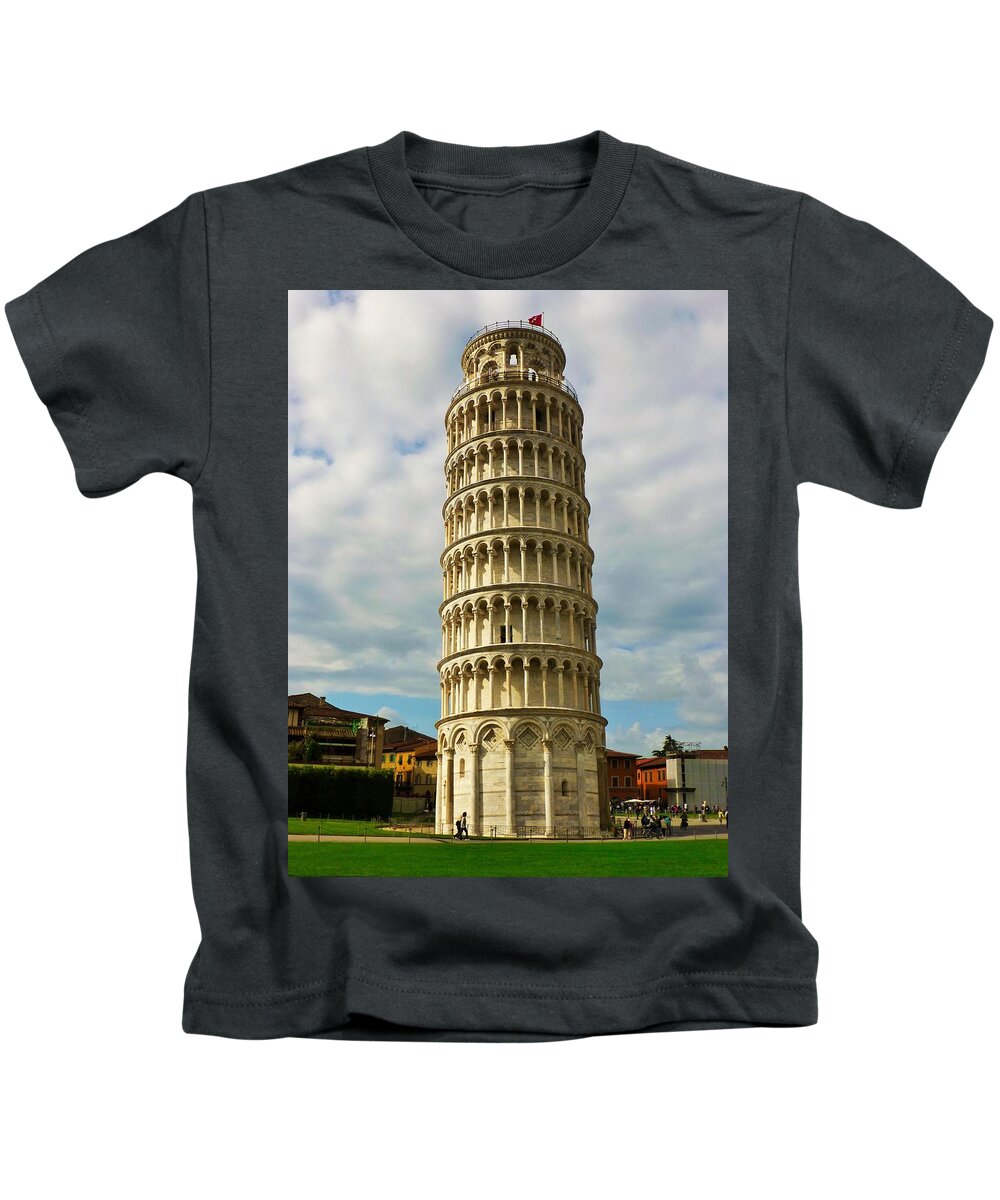 Italy Kids T-Shirt featuring the photograph The building by Dominika Kadova