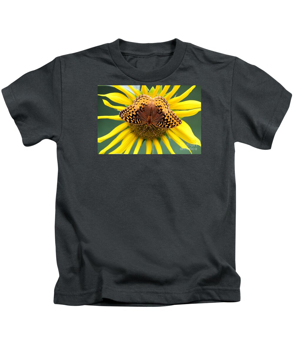 Butterfly Kids T-Shirt featuring the photograph The Butterfly Effect by Tina LeCour