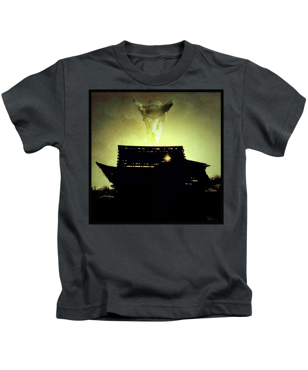 Multiple Images Kids T-Shirt featuring the photograph The End by Peggy Dietz