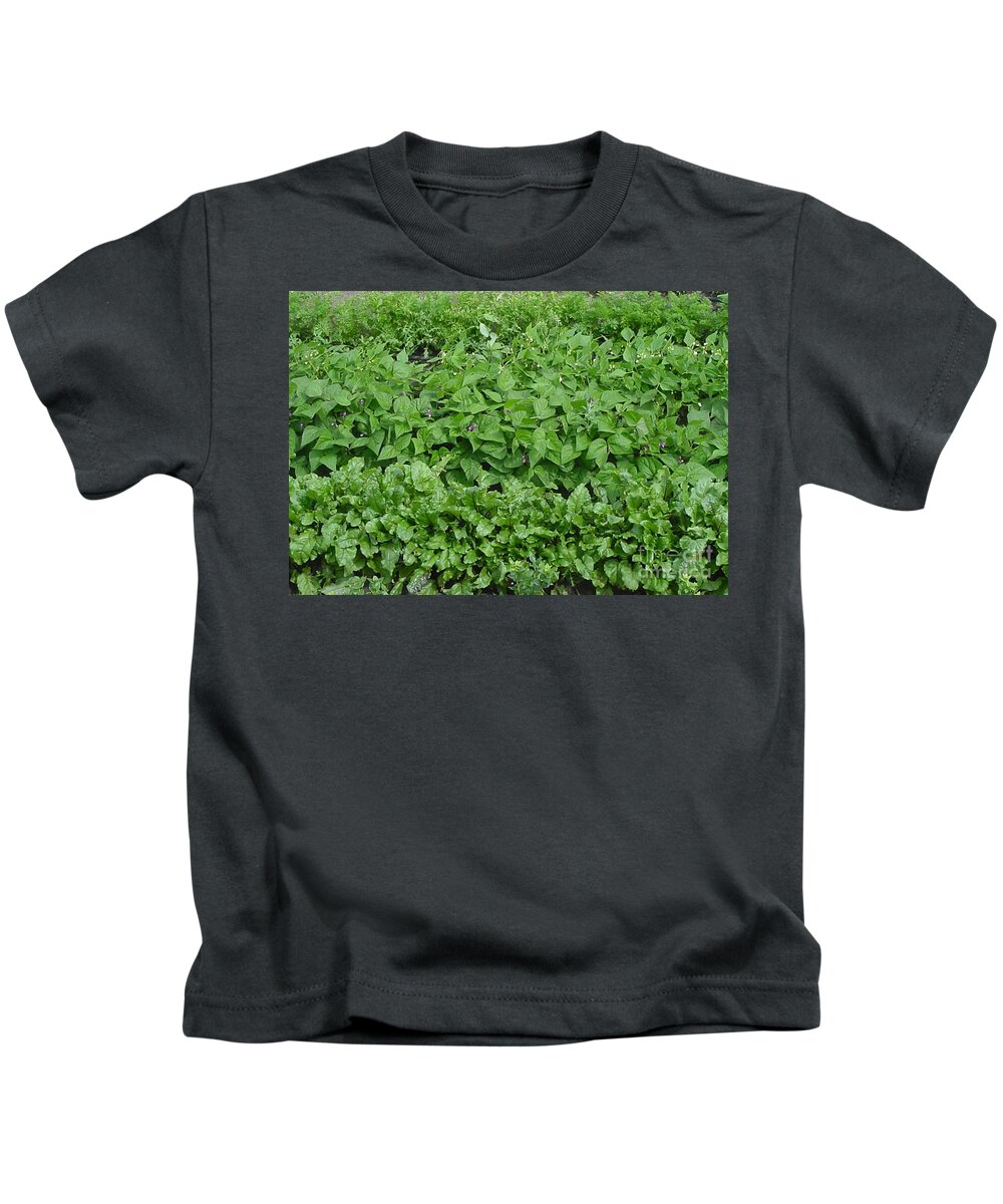 Garden Kids T-Shirt featuring the photograph The Market Garden Landscape by Donna L Munro