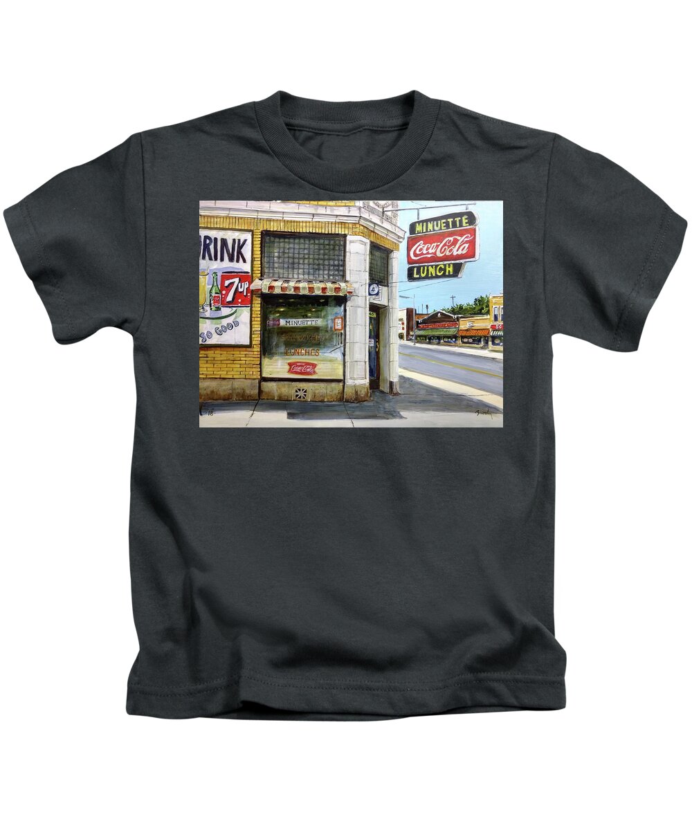 Harvey Illinois Kids T-Shirt featuring the photograph The Minuette by William Brody