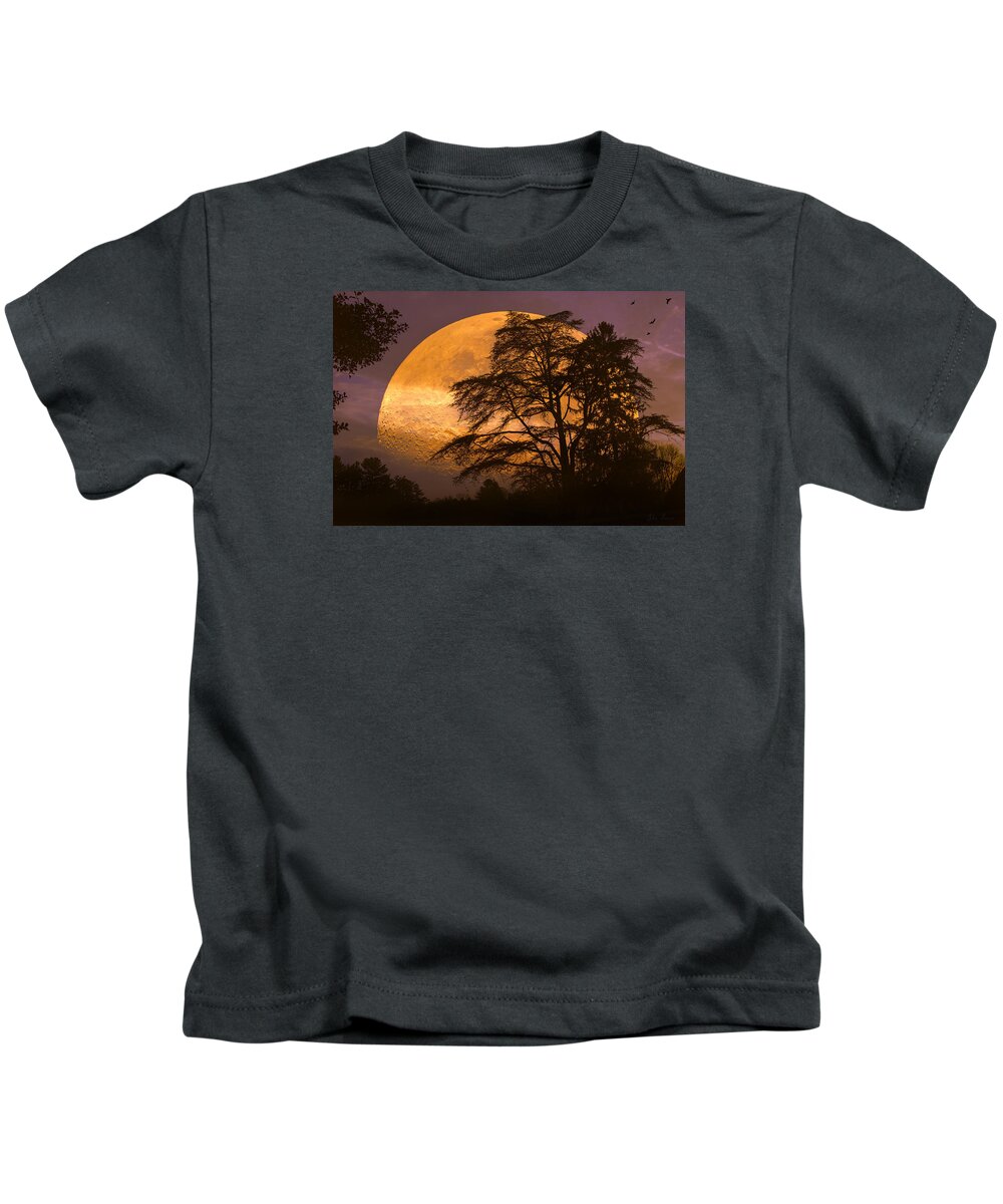 Night Kids T-Shirt featuring the photograph The Night is Calling by John Rivera