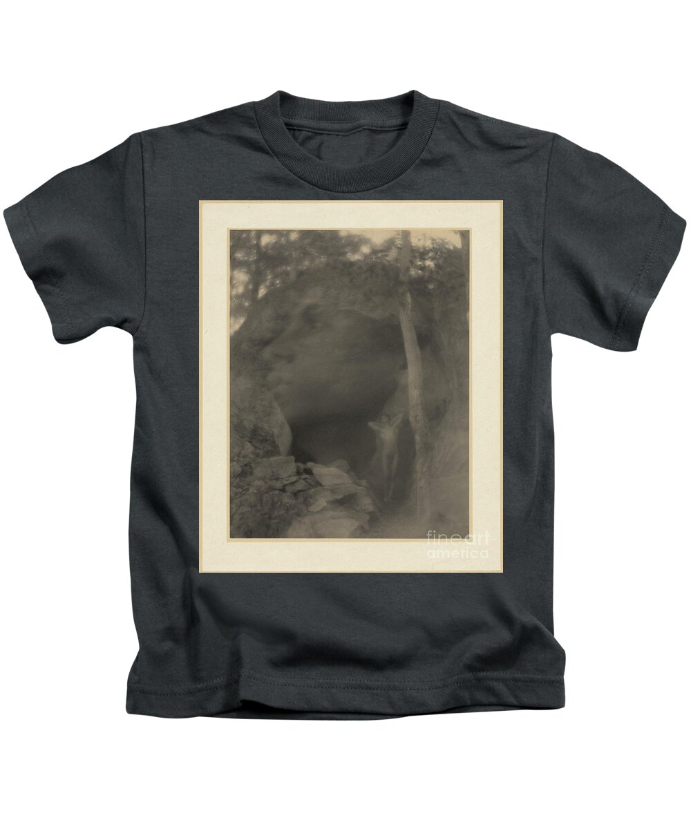 Erotica Kids T-Shirt featuring the photograph The Vision In Orpheus, F. Holland Day by Science Source
