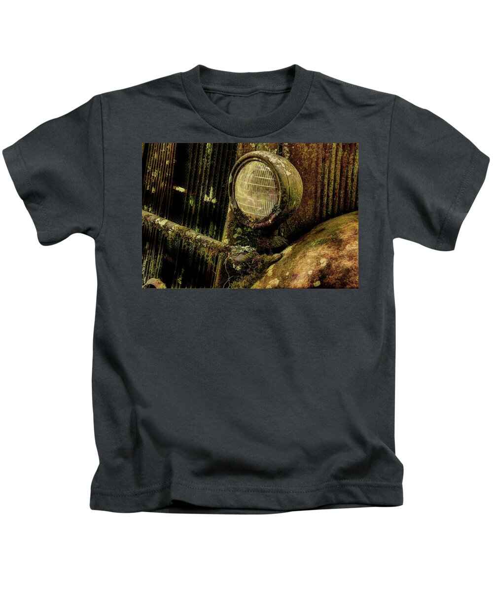 Antique Truck Kids T-Shirt featuring the photograph This Old Truck by Mike Eingle