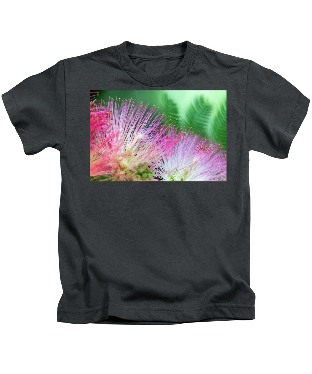 Tropical Kids T-Shirt featuring the digital art Tropical Twosome by Terry Davis