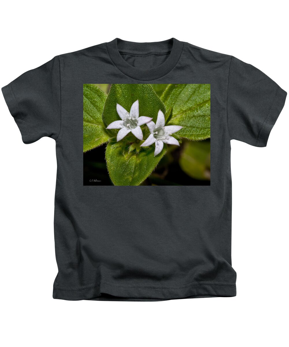 Flower Kids T-Shirt featuring the photograph Two Crowns by Christopher Holmes