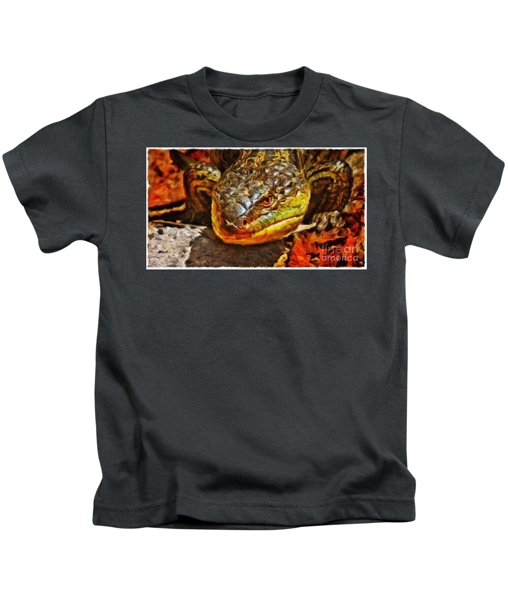 Up Close And Personal Kids T-Shirt featuring the photograph Up close and personal by Blair Stuart