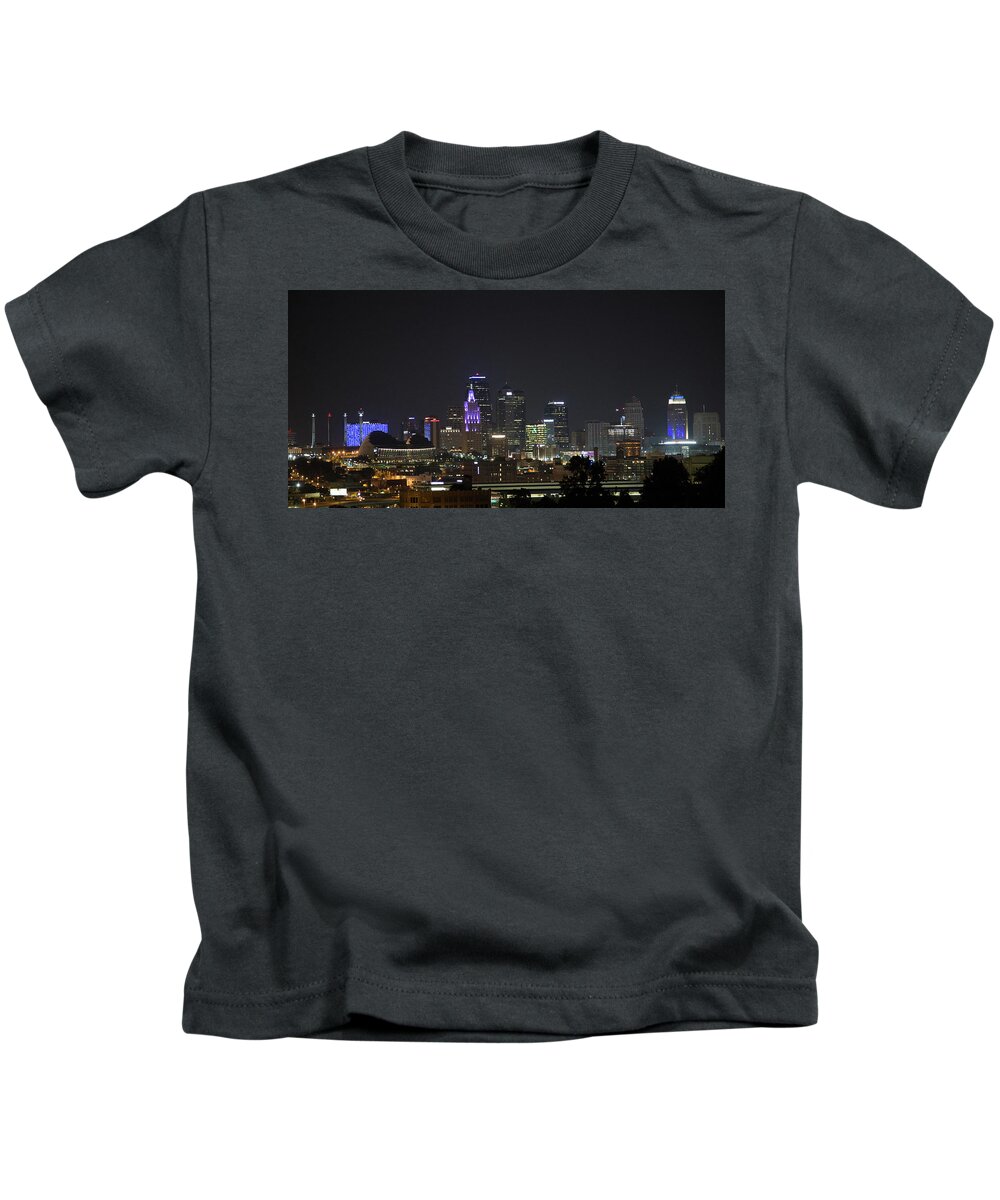 Kansas City Kids T-Shirt featuring the photograph View of the Scout by Joe Kopp