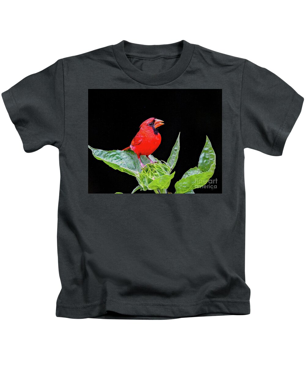 Nature Kids T-Shirt featuring the photograph Waiting by DB Hayes