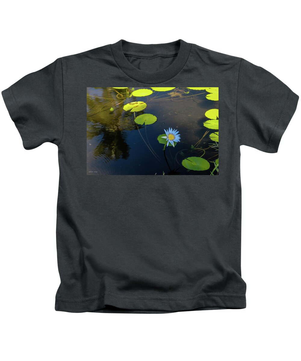 Water Lily Kids T-Shirt featuring the photograph Water Lily by Aashish Vaidya