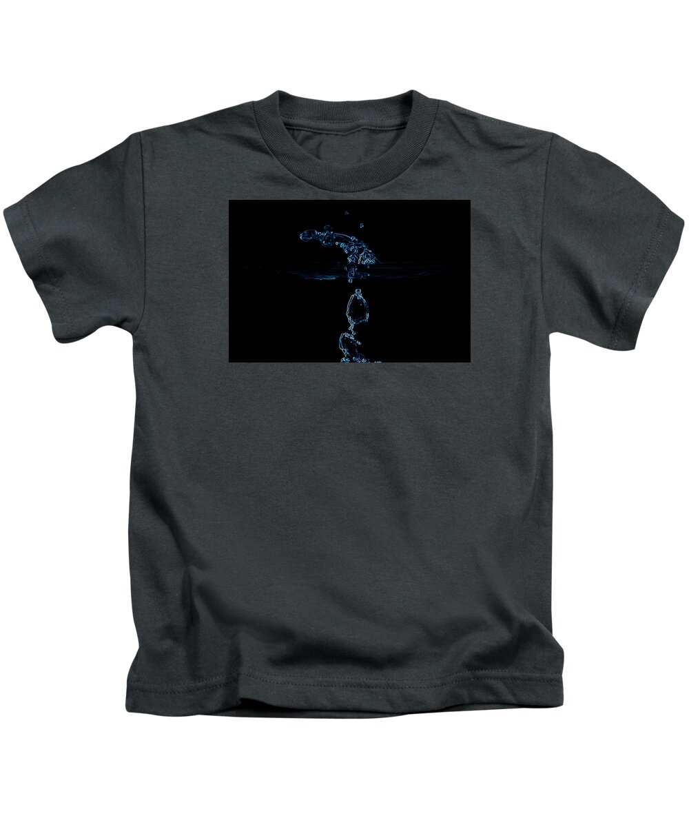 Water Kids T-Shirt featuring the photograph Water Works by Eric Wiles