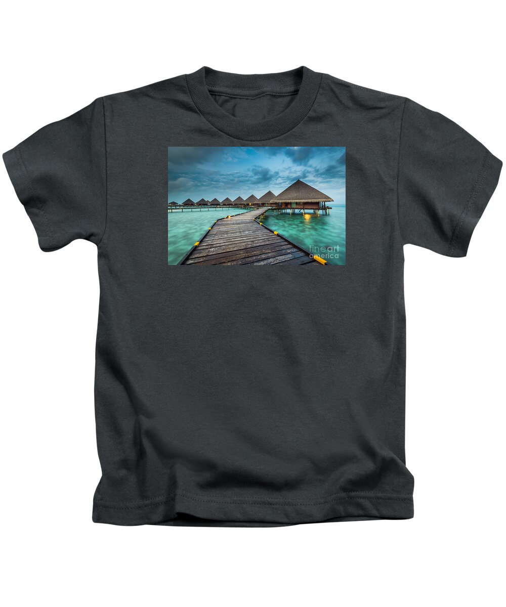 Amazing Kids T-Shirt featuring the photograph Way To Luxury by Hannes Cmarits