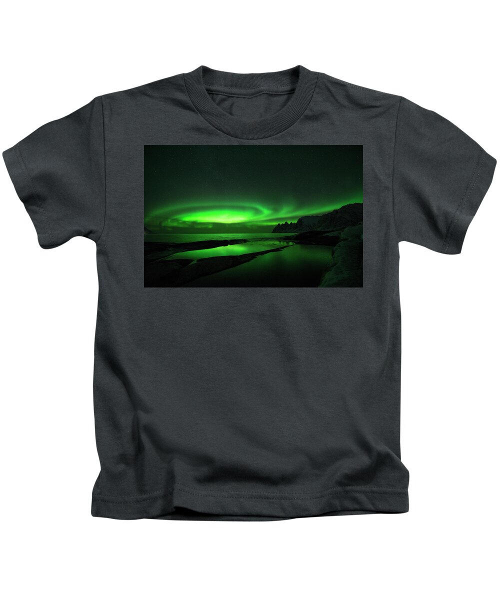 Whirlpool Kids T-Shirt featuring the photograph Whirlpool by Alex Lapidus
