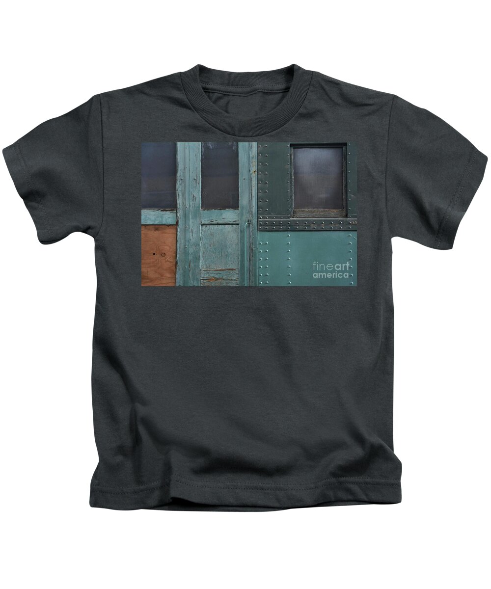Door Kids T-Shirt featuring the photograph Windows And Doors by Dan Holm