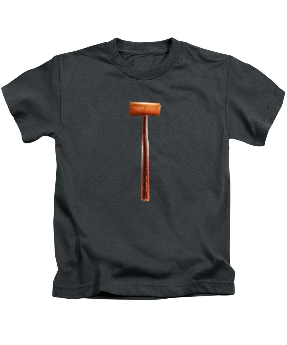 Ennis Kids T-Shirt featuring the photograph Wood Mallet by YoPedro