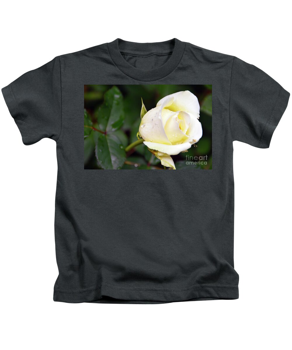 Yellow Kids T-Shirt featuring the photograph Yellow Rose 2 by Brian O'Kelly