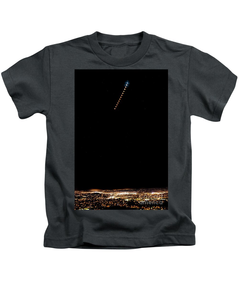 Eclipse Kids T-Shirt featuring the photograph Eclipse #1 by Mark Jackson